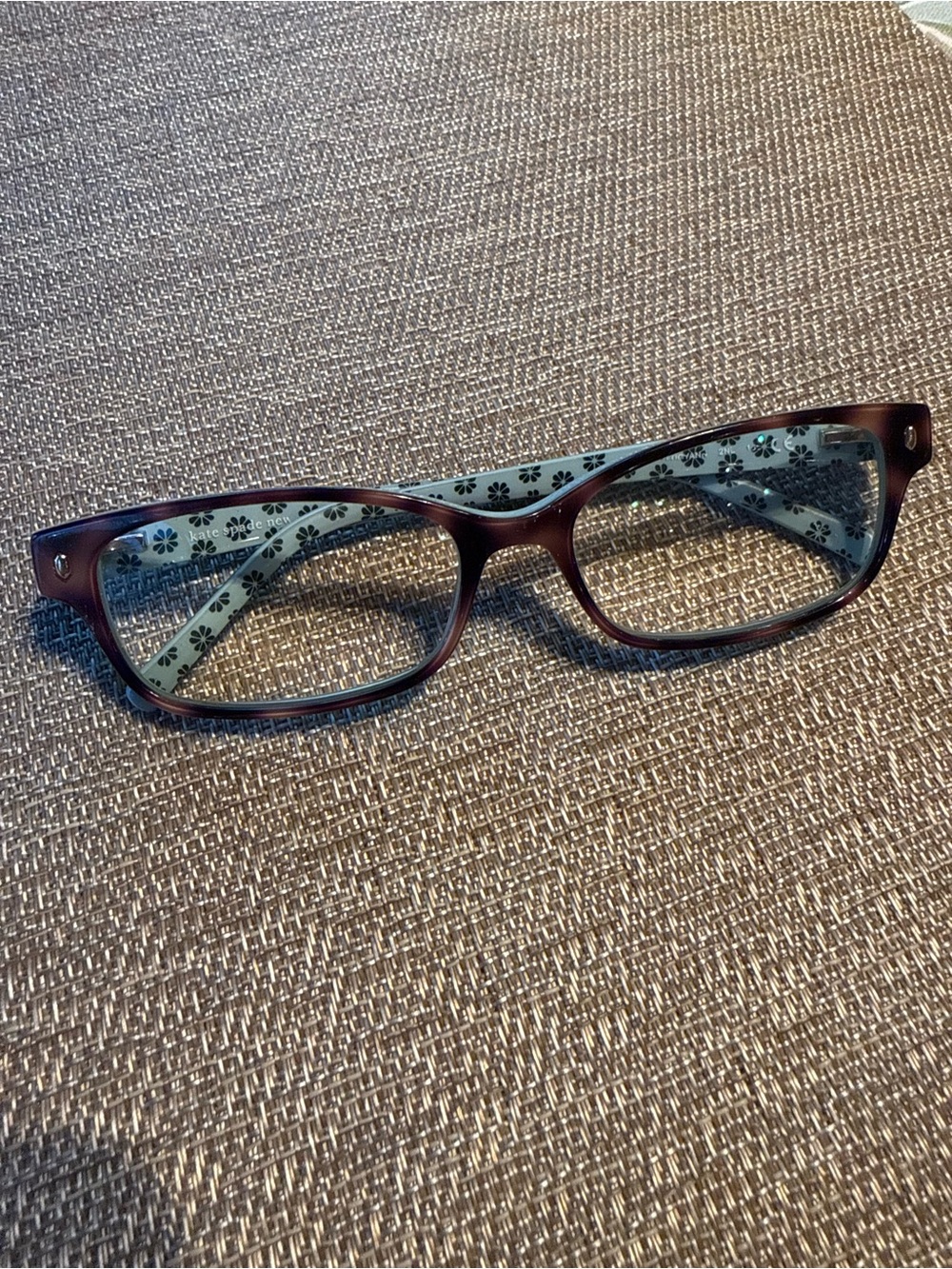 Kate Spade Women's Floral-Print Reading Glasses - Brown Frame